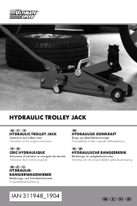 Mode d’emploi Ultimate Speed IAN 311948 Cric rouleur