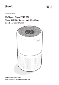 Handleiding Levoit VeSync Core 300S Luchtreiniger