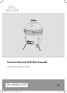 Manual Grill Meister IAN 384594 Barbecue