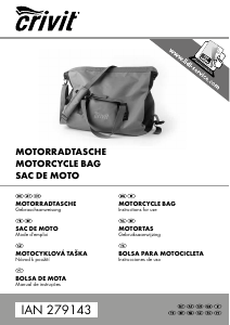 Mode d’emploi Crivit IAN 279143 Sac à dos