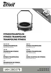 Manual de uso Crivit IAN 280578 Trampolín
