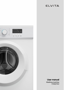 Manual Elvita CTM3714V Washing Machine