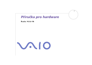 Manuál Sony Vaio PCG-FR315M Laptop