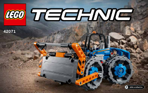 Bruksanvisning Lego set 42071 Technic Bulldoser med skjær