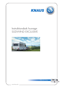 Bruksanvisning Knaus Sudwind Exclusive 550 UF (2013) Husvagn