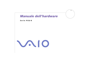 Manuale Sony Vaio PCG-K195HP Notebook