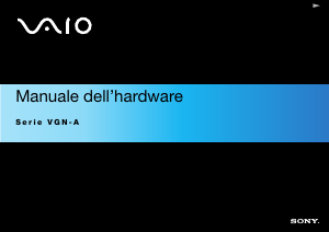 Manuale Sony Vaio VGN-A215Z Notebook