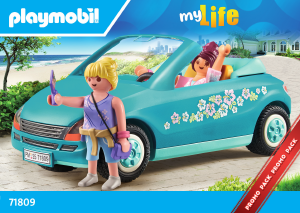 Manual Playmobil set 71809 My Life Viagem de carro