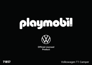 Instrukcja Playmobil set 71857 Promotional PLAYMOBIL X Volkswagen T1 Camper