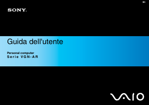 Manuale Sony Vaio VGN-AR41SR Notebook