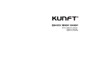 Manual Kunft DSZF15-LJ/80Y6A Boiler