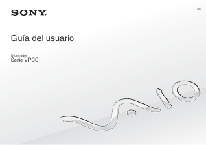 Manual de uso Sony Vaio VPCCB2C5E Portátil