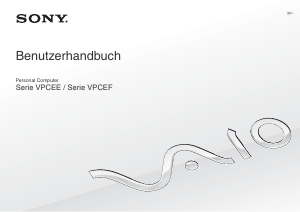 Bedienungsanleitung Sony Vaio VPCEE3S1E/BQ Notebook