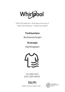 Bruksanvisning Whirlpool WSD 106M WB EE Torktumlare