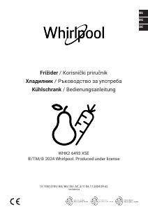 Bedienungsanleitung Whirlpool WHK2 6493 X5E Kühl-gefrierkombination