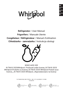 Instrukcja Whirlpool WHK2 6493 X5E Lodówko-zamrażarka