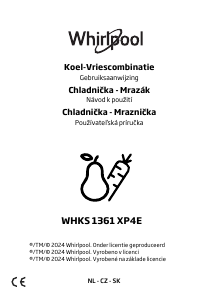 Bruksanvisning Whirlpool WHKS 1361 XP4E Kyl-frys