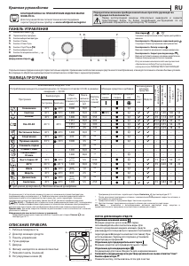 Руководство Whirlpool FFD 10469 BCV EE Стиральная машина