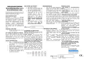 Bruksanvisning Graviditetskollen Stav Graviditetstest