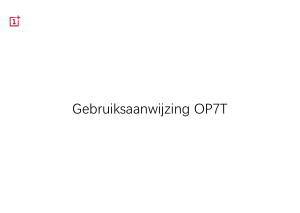 Handleiding 1+ OP7T Mobiele telefoon