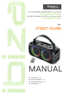 Mode d’emploi Ibiza Sound STREET-SOUND Haut-parleur