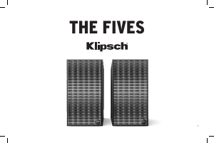 Bedienungsanleitung Klipsch The Fives Lautsprecher