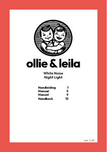 Bruksanvisning Ollie & Leila Leilas Beer Nattlampa