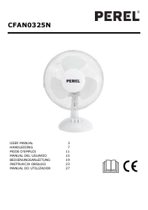 Manual Perel CFAN0325N Ventilador
