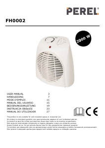 Manual Perel FH0002 Aquecedor