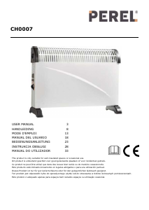 Mode d’emploi Perel CH0007 Chauffage