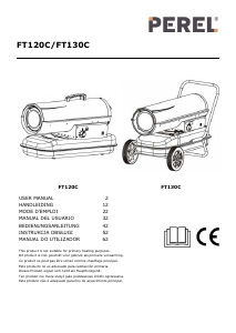 Manual Perel FT120C Aquecedor