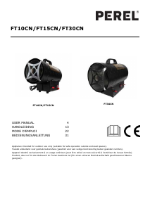 Mode d’emploi Perel FT15CN Chauffage