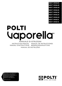 Manuale Polti Next VN18.45 Vaporella Ferro da stiro