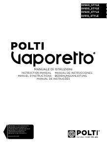 Manuale Polti SV650 Style Pulitore a vapore