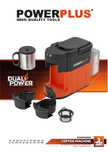 Εγχειρίδιο Powerplus POWDP60810 Μηχανή καφέ