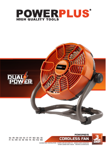 Manual Powerplus POWDP8015 Ventilator
