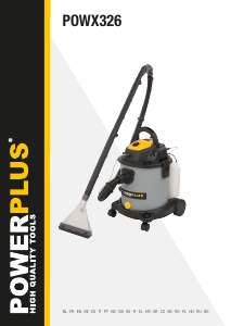 Bruksanvisning Powerplus POWX326 Ångtvätt