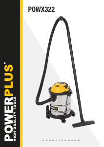 Handleiding Powerplus POWX322 Stofzuiger