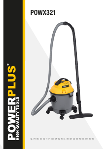 Manual Powerplus POWX321 Aspirator
