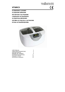 Bedienungsanleitung Velleman VTUSC3 Ultraschallreiniger