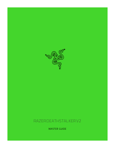 Manual Razer DeathStalker V2 Keyboard