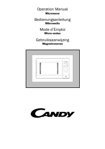 Manual Candy MIC 202 EX Microwave