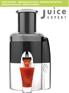 Mode d’emploi Magimix Juice Expert Presse-agrumes