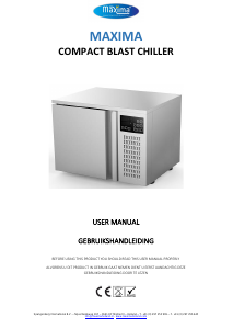 Manual Maxima 09400923 Blast Chiller