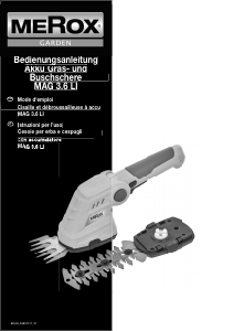 Mode d’emploi Merox MAG 2.6 LI Taille-haies