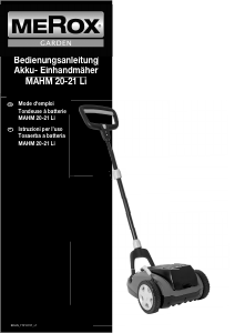 Bedienungsanleitung Merox MAHM 20-21 Li Rasenmäher