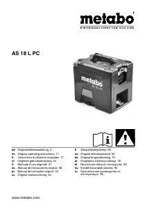 Руководство Metabo AS 18 L PC Пылесос