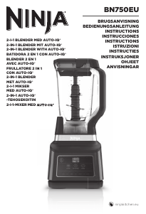 Mode d’emploi Ninja BN750EU Blender