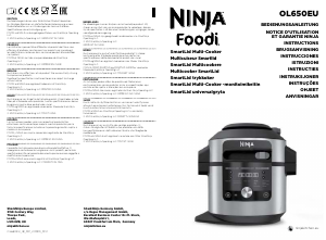 Käyttöohje Ninja OL650EU Foodi Monitoimikeitin