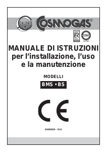 Manuale Cosmogas BMS 10/25 Caldaia a gas